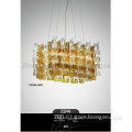 G9 Elegant Glass Yellow Bar Villa Hotel Practical Unique Pendant Lamps